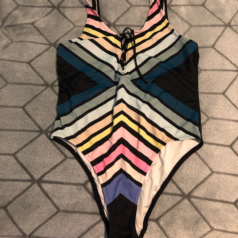 PINK one piece swimsuit